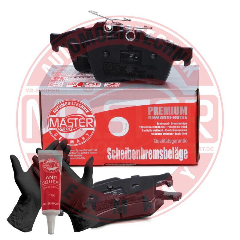set placute frana,frana disc MASTER SPORT 13046071942N-SET-MS