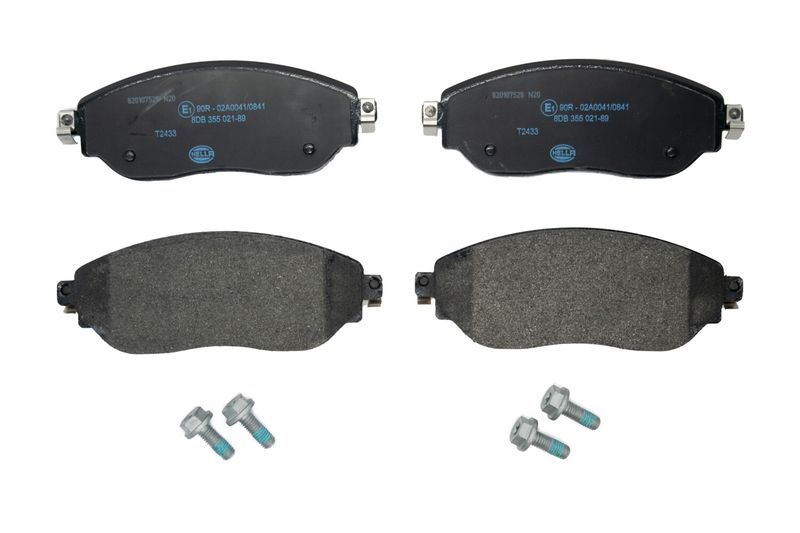 Set placute frana,frana disc 8DB 355 021-891 HELLA