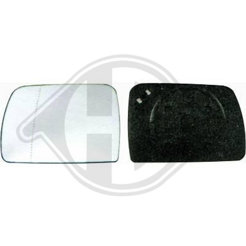DIEDERICHS 1290128 - Mirror Glass, exterior mirror