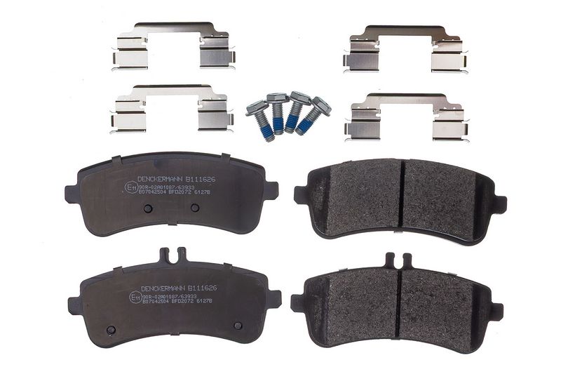 DENCKERMANN B111626 Brake Pad Set, disc brake