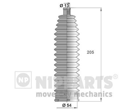 NIPPARTS gumiharang készlet, kormányzás J2841017