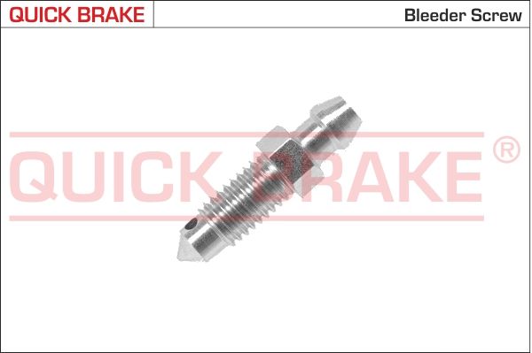 0015 QUICK BRAKE Штуцер прокачки тормозов (M8x1.259x32.5) QUICK BRAKE 0015