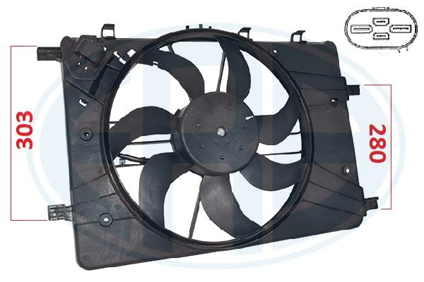 WILMINK GROUP ventilátor, motorhűtés WG2101525