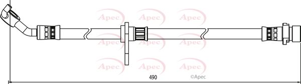 APEC Brake Hose HOS3983