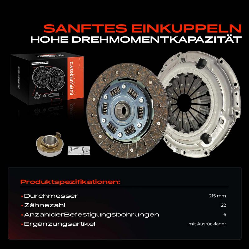 Frankberg 5481FB0037717 Clutch Kit