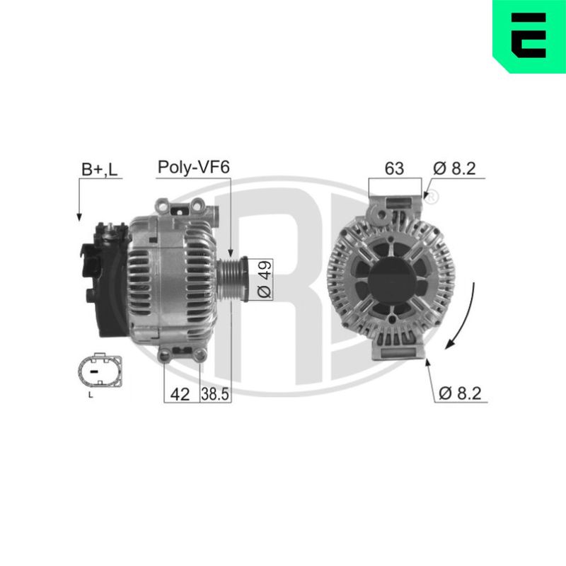 Генератор, Era 210476A