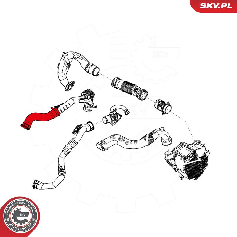 Laadimisõhu voolik, ESEN SKV 24SKV832