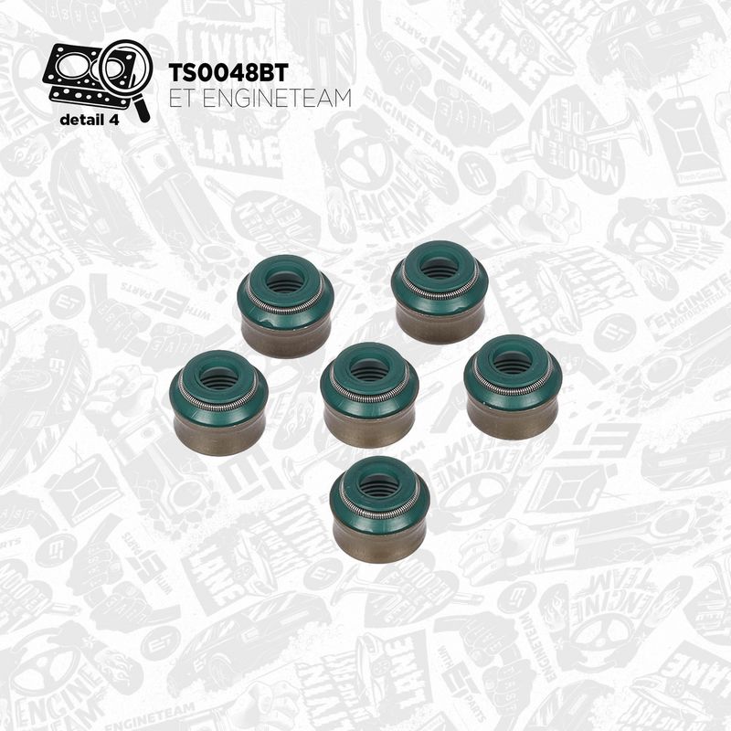 ET ENGINETEAM TS0048BT Gasket Kit, cylinder head