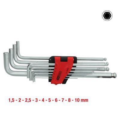 KS TOOLS Kampinių atsuktuvų rinkinys