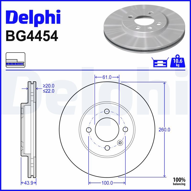 Piduriketas, DELPHI BG4454