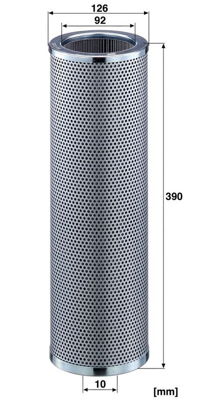 Hydraulisch filter (patroon) past: ATLAS 1302C, 1304, 1404, 1504, 1604, AR 52 E, AR 55, AR 62 C, AR 72 C, AR 72 E  VOLVO L150