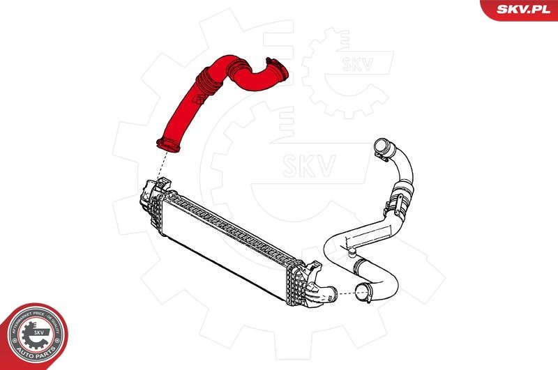 Шланг подачі наддувального повітря, Skv Germany 24SKV781