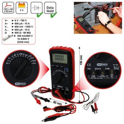 Multimeeter, KS TOOLS 150.1480