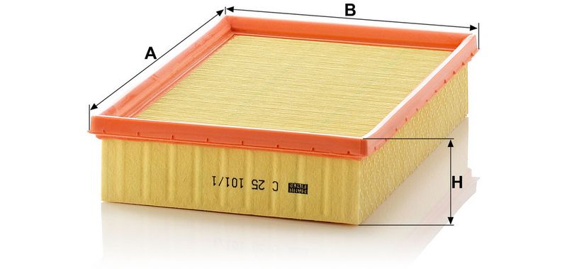 Filtru aer C 25 101/1 MANN-FILTER