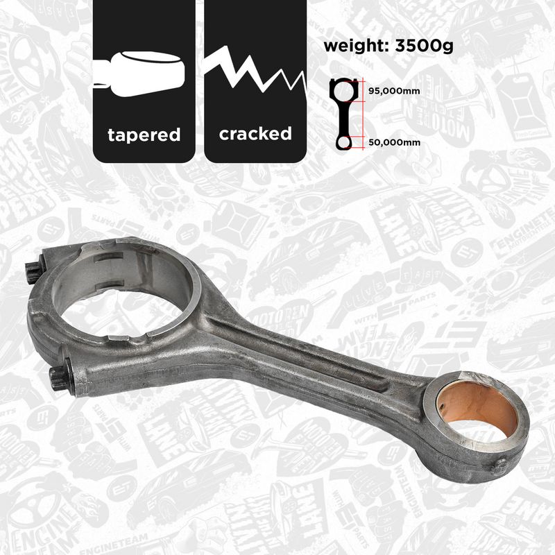 Product Image - Drijfstang - OM0009 - ET ENGINETEAM