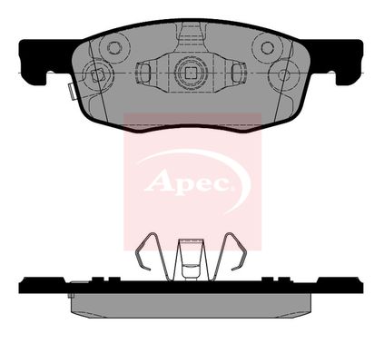 APEC Brake Pad Set, disc brake PAD2397