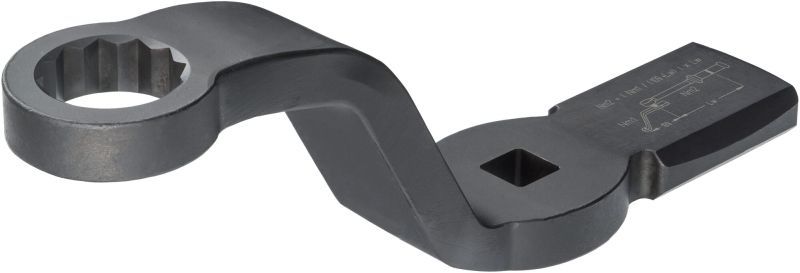 HAZET 2872FS-24 Hammer Wrench, brake caliper fastening
