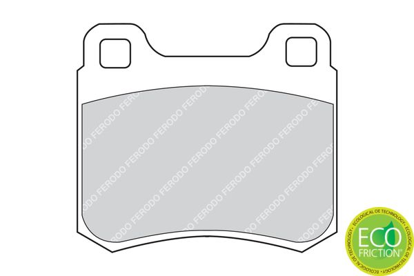 FERODO FDB979 Brake Pad Set, disc brake