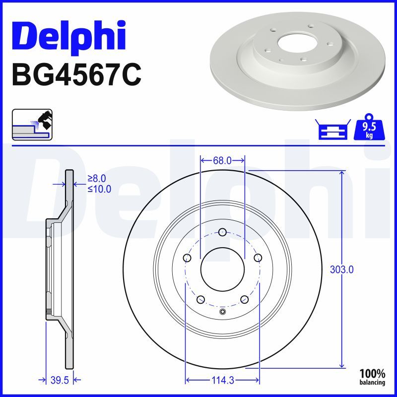 Piduriketas, DELPHI BG4567C