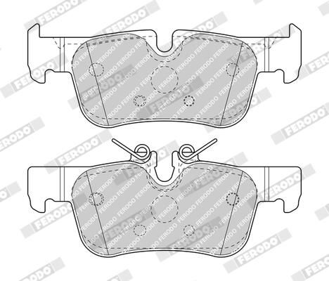 FERODO FDB4954 Brake Pad Set, disc brake