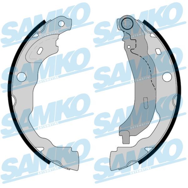 Комплект гальмівних колодок, Samko 81216