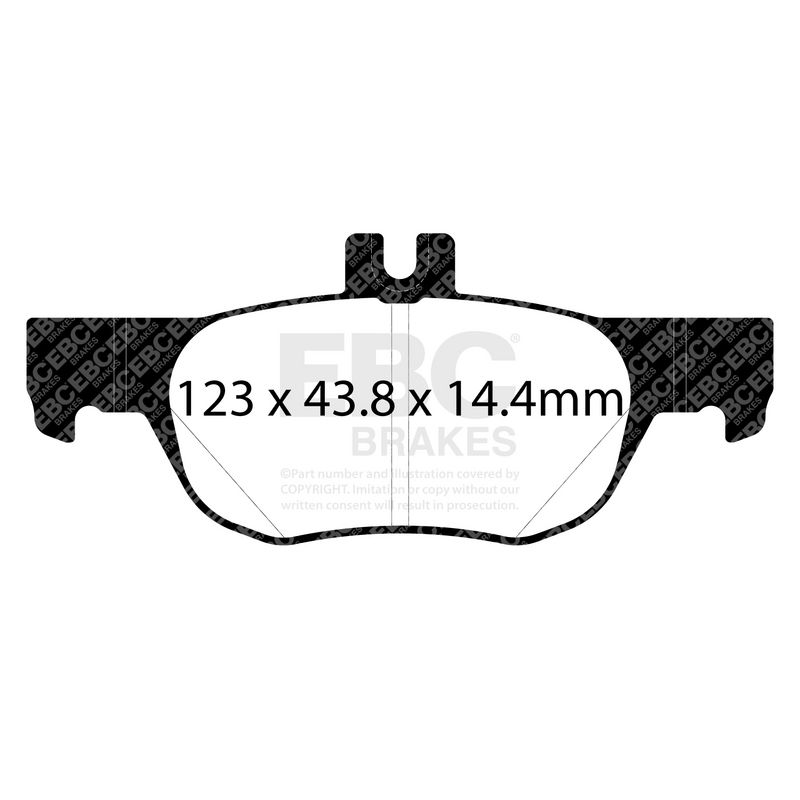 EBC Brakes Remblokkenset, schijfrem DP42413R