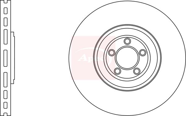 APEC Brake Disc DSK2817