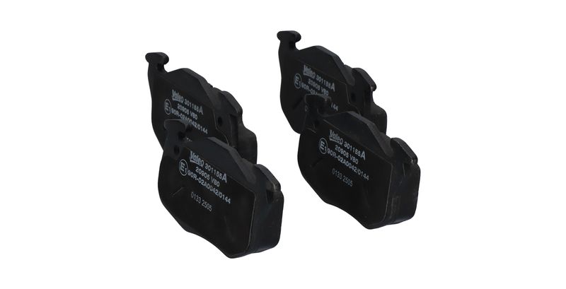 Sada brzdových destiček, kotoučová brzda 301155A