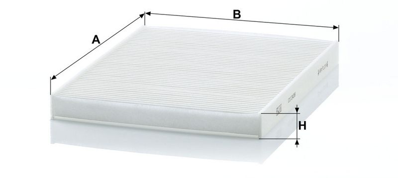 Filter, salongiõhk, MANN-FILTER CU 2436
