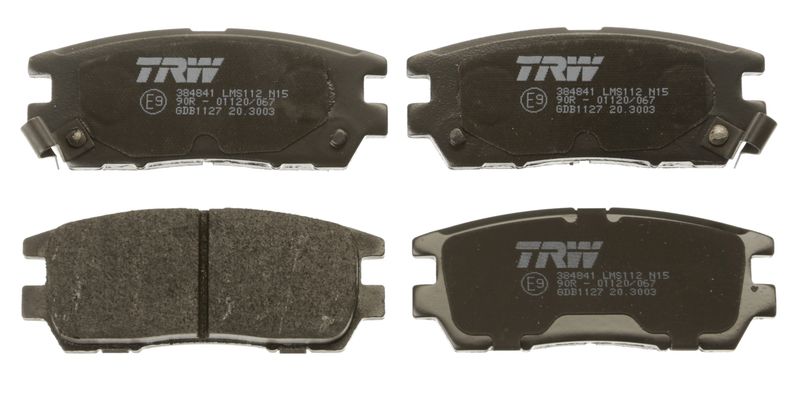 TRW GDB1127 Brake Pad Set, disc brake