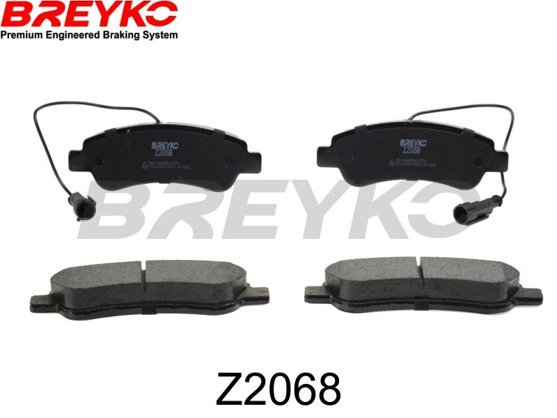 DAVID VASCO Z2068 Brake Pad Set, disc brake