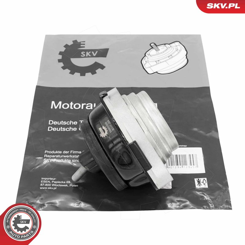 Paigutus, Mootor, ESEN SKV 75SKV056