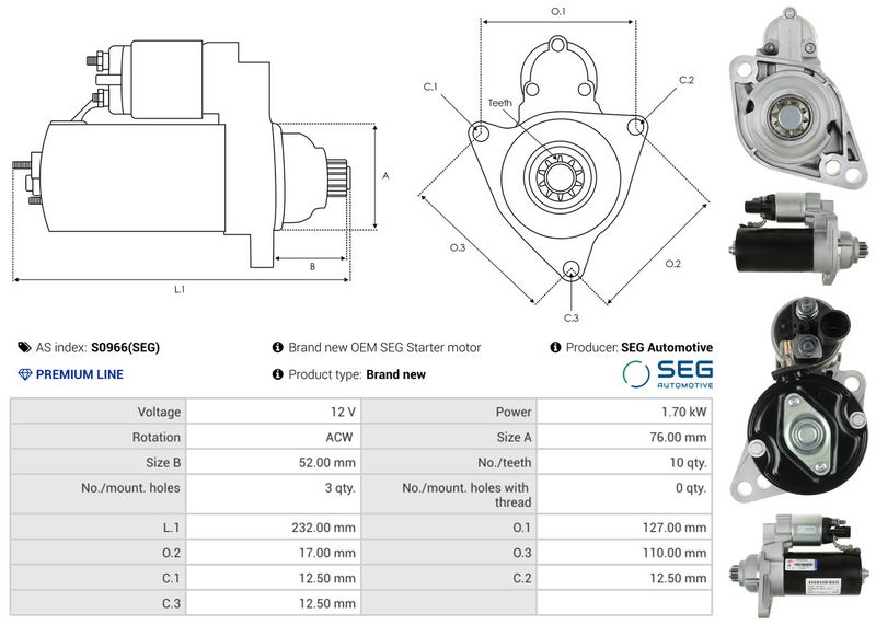 AS-PL S0966(SEG) Starter