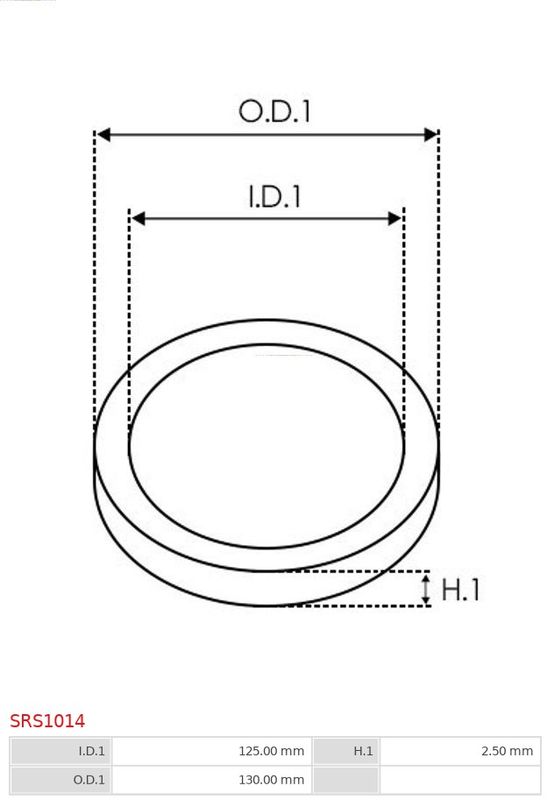 Ремонтний комплект, генератор, Auto Starter SRS1014