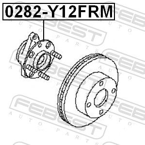 FEBEST 0282-Y12FRM Wheel Hub