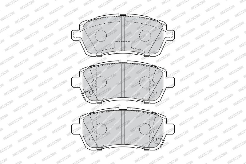 FERODO Plaquettes de frein à disque FDB4426