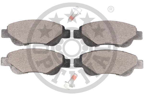 Комплект гальмівних накладок, дискове гальмо, Optimal BP-12438