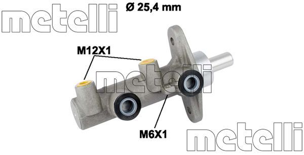 Головний гальмівний циліндр, Metelli 050819