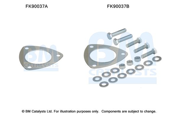 BM CATALYSTS szerelőkészlet, katalizátor FK90037