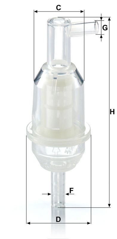 Filtru combustibil WK 31/5 (10) MANN-FILTER