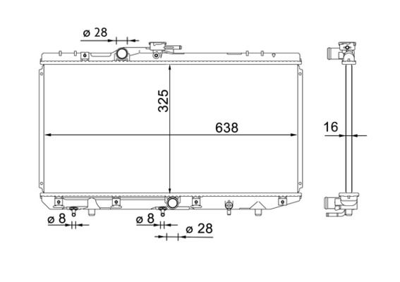 Product Image - Radiateur - CR1699000S - MAHLE