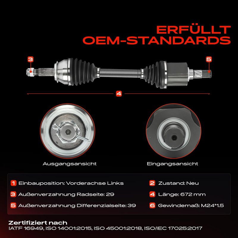 Frankberg 5481FB0045123 Drive Shaft