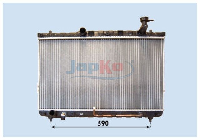 радиатор, охлаждане на двигателя JAPKO