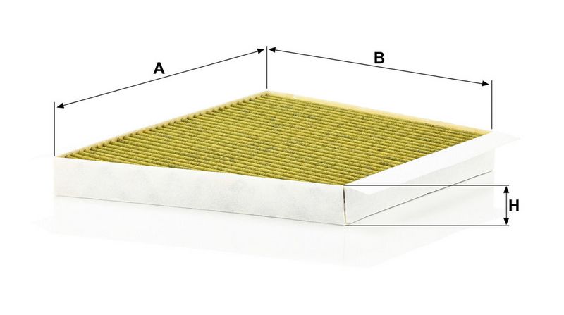 Filter, salongiõhk, MANN-FILTER FP 3172