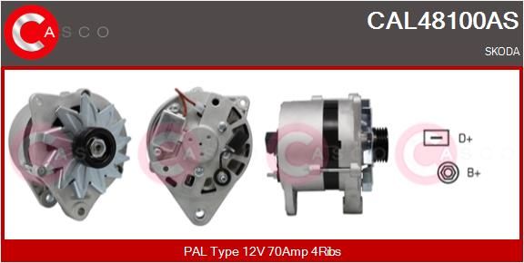 Генератор, Casco CAL48100AS