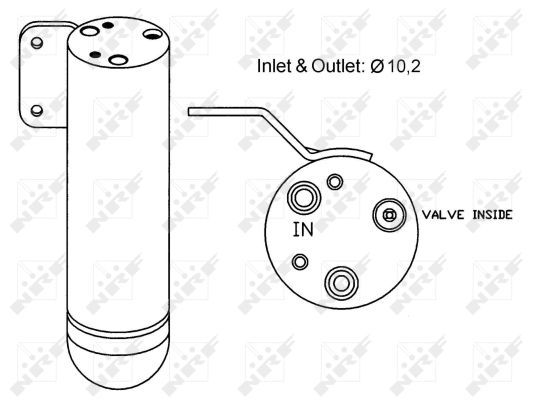 NRF 33151 Dryer, air conditioning