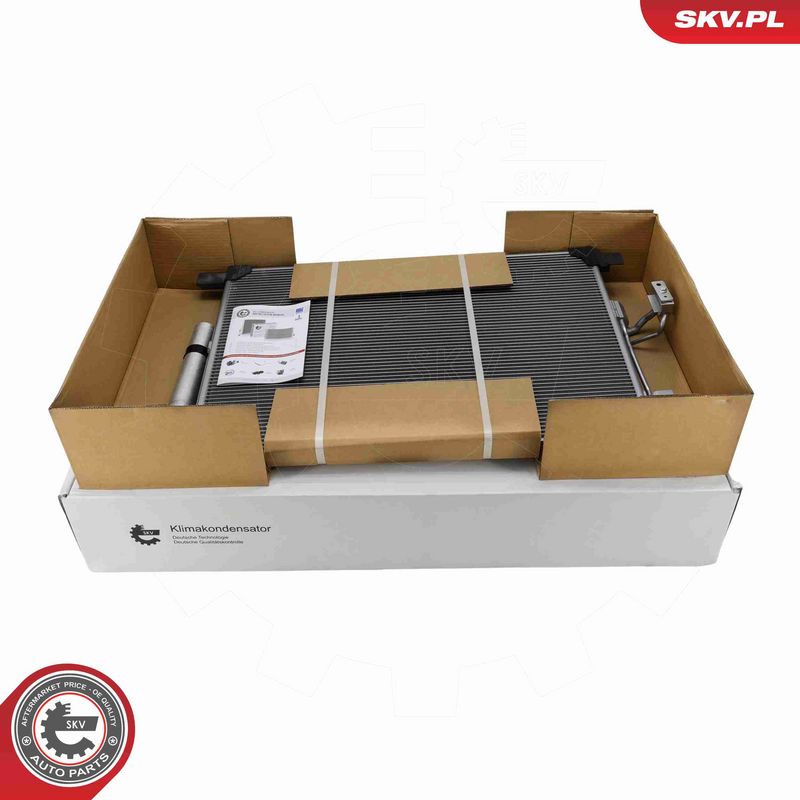 ESEN SKV 86SKV363 Condenser, air conditioning