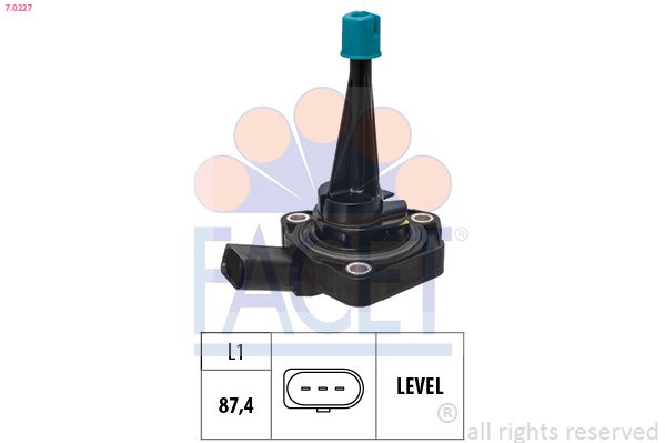 FACET motorolajszint 7.0227