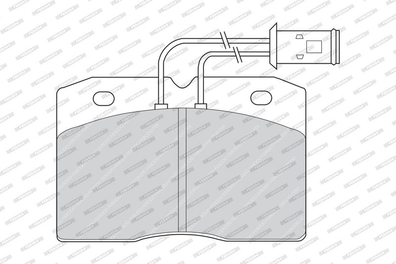FERODO Plaquettes de frein à disque FVR511