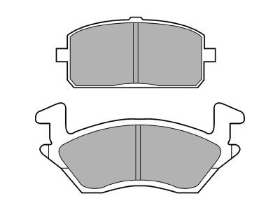 DELPHI LP960 Brake Pad Set, disc brake